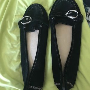 New never worn michael kors suede moccasins 9.5